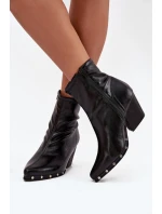 Boty na podpatku  model 217499 Step in style