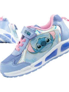 Leomil Stitch dětská sportovní obuv tenisky lehké suchý zip LED