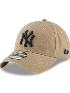 Kšiltovka New Era 9TWENTY MLB NY New York Yankees Core Classic Beige – 60235283