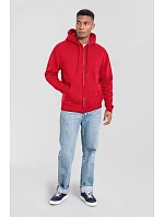 Fruit of the Loom Iconic Premium Hooded Sweat Jacket Mikina s kapucí z těžké bavlny 16.2286 red Fruit of the Loom Iconic Premium Hooded Sweat Jacket Mikina s kapucí z těžké bavlny 16.2286 red