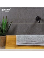 The One Towelling Organic Guest 30 Ručník pro hosty z bio bavlny 48.1081 silver grey