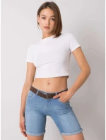 Šortky D85032C62033ZL150 světle modré