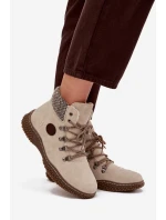 Zateplené dámské trapery Zenaya – světle béžové