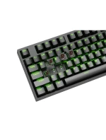 HERNÍ KLÁVESNICE GENESIS THOR 404 TKL US RGB PODSVÍCENÍ MECHANICKÁ ČERNÁ KAILH BOX HNĚDÁ