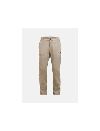 Pánské kalhoty Peak Performance M Iconiq Pants, barva béžová