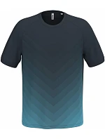 Kariban ProAct PA 4047 Unisex sportovní tričko s barevným gradientem 20.4047 navy
