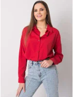 Košile EM KS 004.42 tmavě červená Košile EM KS 004.42 tmavě červená