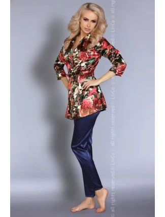 Dámský župan + kalhoty Frida Secret Garden Collection - LivCo Corsetti Dámský župan + kalhoty Frida Secret Garden Collection - LivCo Corsetti