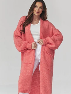 Svetr na zapínání  model 226870 Makadamia