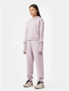 Dámské pletené kalhoty jogger 4F dámské