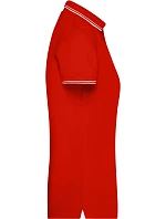 Daiber JN 985 Dámské piqué polo 02.0985 tomato/white Daiber JN 985 Dámské piqué polo 02.0985 tomato/white