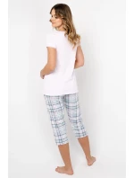 Italská móda Glamour po celé délce 3/4 velikosti sp. barva: světle růžová/potisk Italská móda Glamour po celé délce 3/4 velikosti sp. barva: světle růžová/potisk