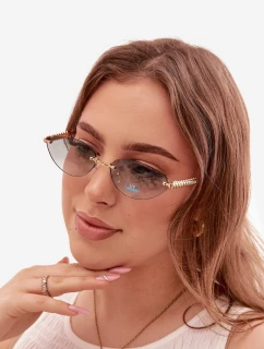 Dámské sluneční brýle s UV filtrem Zelené