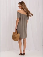 Šaty D73761M30196A khaki