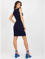 LK SK 509281 šaty.36X tmavě modrá