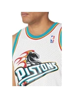 Mitchell & Ness pánské dresy Detroit Pistons NBA Swingman Road Jersey Pistons 98 Grant Hill SMJYCP19211-DPIWHIT98GHI pánské