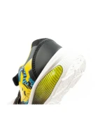 Leomil Pokemon dětské sportovní boty tenisky lehké suchý zip černá žlutá