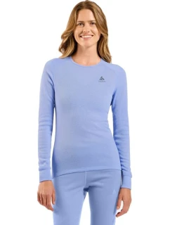 Odlo BL TOP crew neck s/s ACTIVE WARM spodní prádlo s dlouhým rukávem velikost M Blue