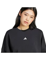 Dámská mikina adidas Essentials Small Logo Feelcozy černá JC5932