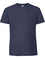Fruit of the Loom Iconic 195 T Pánské těžké tričko 16.1422 navy