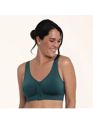 Lynn chirurgická podprsenka moldovaná, zap. vpředu 5768X smaragd - Anita Care Lynn chirurgická podprsenka moldovaná, zap. vpředu 5768X smaragd - Anita Care