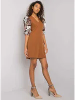 Šaty LC SK 22K 3018.45P světle hnědá Šaty LC SK 22K 3018.45P světle hnědá