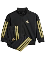 Dětské tepláky adidas Essentials Climacool černo-zlaté JC8857