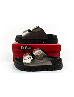 Lee Cooper dámské šněrovací boty stříbrné žabky pohodlné platforma módní dámské Lee Cooper dámské šněrovací boty stříbrné žabky pohodlné platforma módní dámské