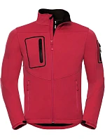 Russell Athletic 520M Pánská 3-vrstvá sportovní softshell bunda 10.520M classic red Russell Athletic 520M Pánská 3-vrstvá sportovní softshell bunda 10.520M classic red