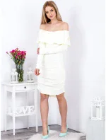 Šaty EM SK 009.55 světle žlutá Šaty EM SK 009.55 světle žlutá