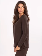 Svetr IT SW 2219.63 tmavě hnědý