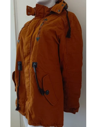 Pánská zimní bunda Z-6682 hořčicová - Rosso