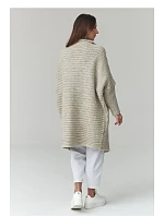 Svetr na zapínání  model 226880 Makadamia