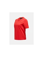 Tričko PEAK PERFORMANCE Original Small Logo Tee Women, červené Tričko PEAK PERFORMANCE Original Small Logo Tee Women, červené