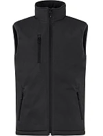 Clique Padded Softshell Vest Men Pánská zateplená softshellová vesta 67.0958 black Clique Padded Softshell Vest Men Pánská zateplená softshellová vesta 67.0958 black