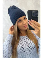 Dámská čepice Berry K344 navy blue