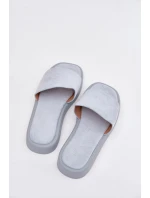 Dámské Sandály Na Platformě Z Eko Semiše Světle Modré Jorina