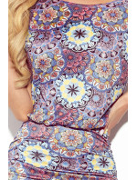 Dámské šaty s potiskem mandal Numoco KIMONO - vícebarevné