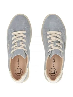 Dámské modré kožené polobotky Filippo DP6738 dámské