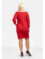 Dámské šaty U869 červené - Karko