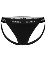 Pánské slipy 1571 Jockstrap black - Atlantic Pánské slipy 1571 Jockstrap black - Atlantic