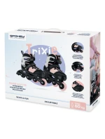 Kolečkové brusle Spokey Trixie BK/PK Jr SPK-944676 r. 31-34