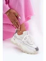 Dámské Sportovní Obuv Cross Jeans II2R4017C Bílé