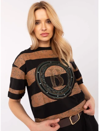 Halenka CLM BZ 0004.50 černá a béžová