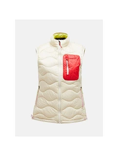 Dámská péřová vesta PEAK PERFORMANCE W Helium Utility Down Vest, béžová