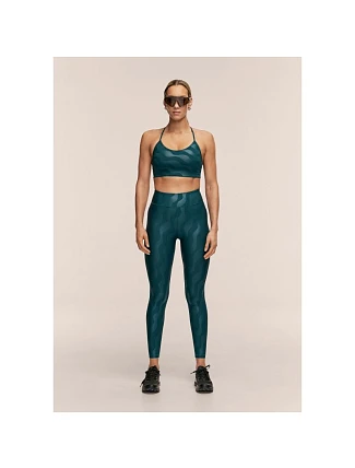 Dámské tréninkové legíny CASALL Heat Printed High Waist Tights, šedé Dámské tréninkové legíny CASALL Heat Printed High Waist Tights, šedé