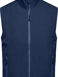Daiber JN 1022 Pánská 3-vrstvá softshellová vesta 02.1022 navy