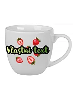 Personalizovaný keramický hrníček 400 ml s letním ovocem