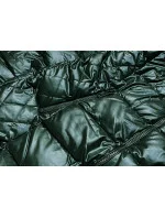 Zelená dámská vypasovaná zimní bunda (2M-028) Zelená dámská vypasovaná zimní bunda (2M-028)