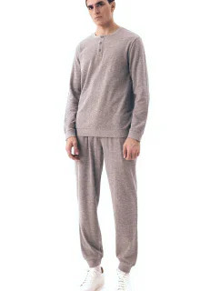Pánské pyžamo 42638 Desert grey - HENDERSON